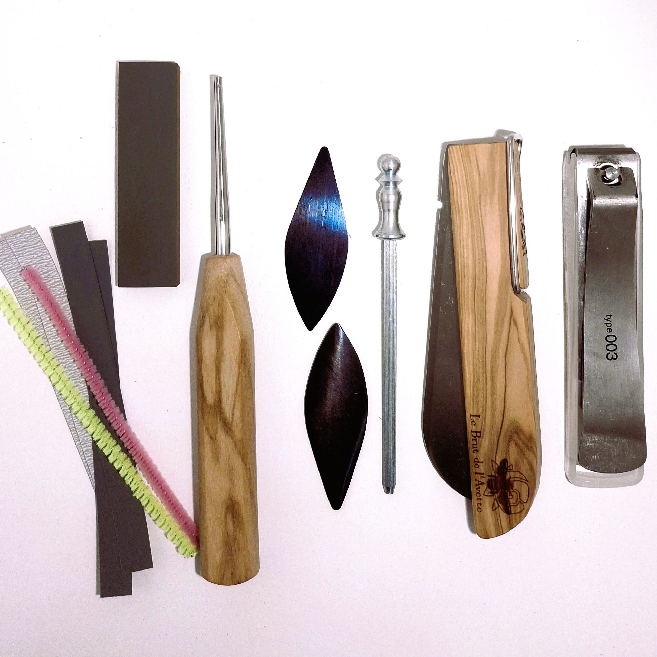 Kit de grattage d'anches bombarde, binioù veuze