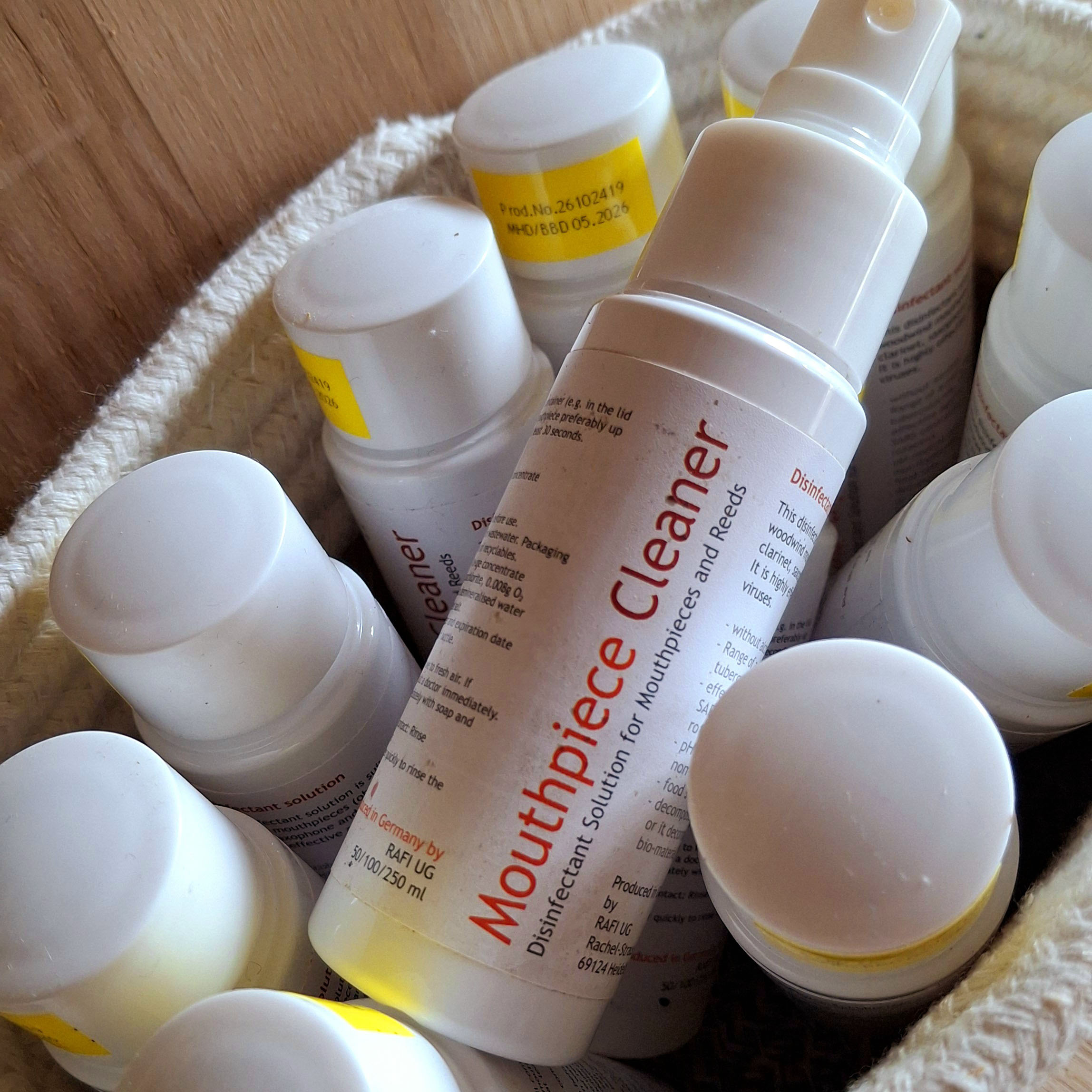 Désinfectant pour anches