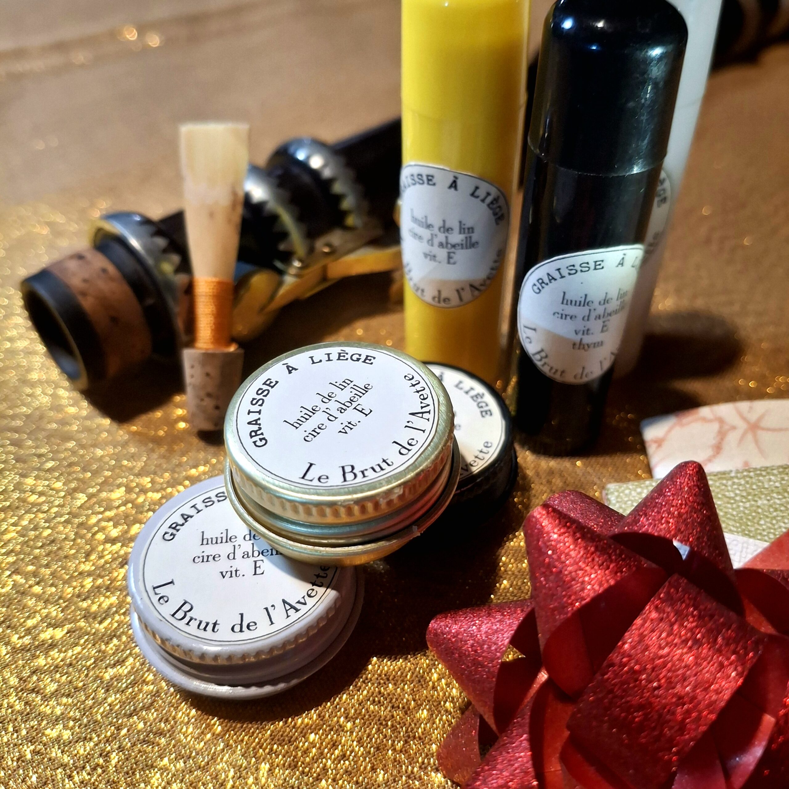 Graisse à liège pour tenon d'instrument et bouchon d'anches